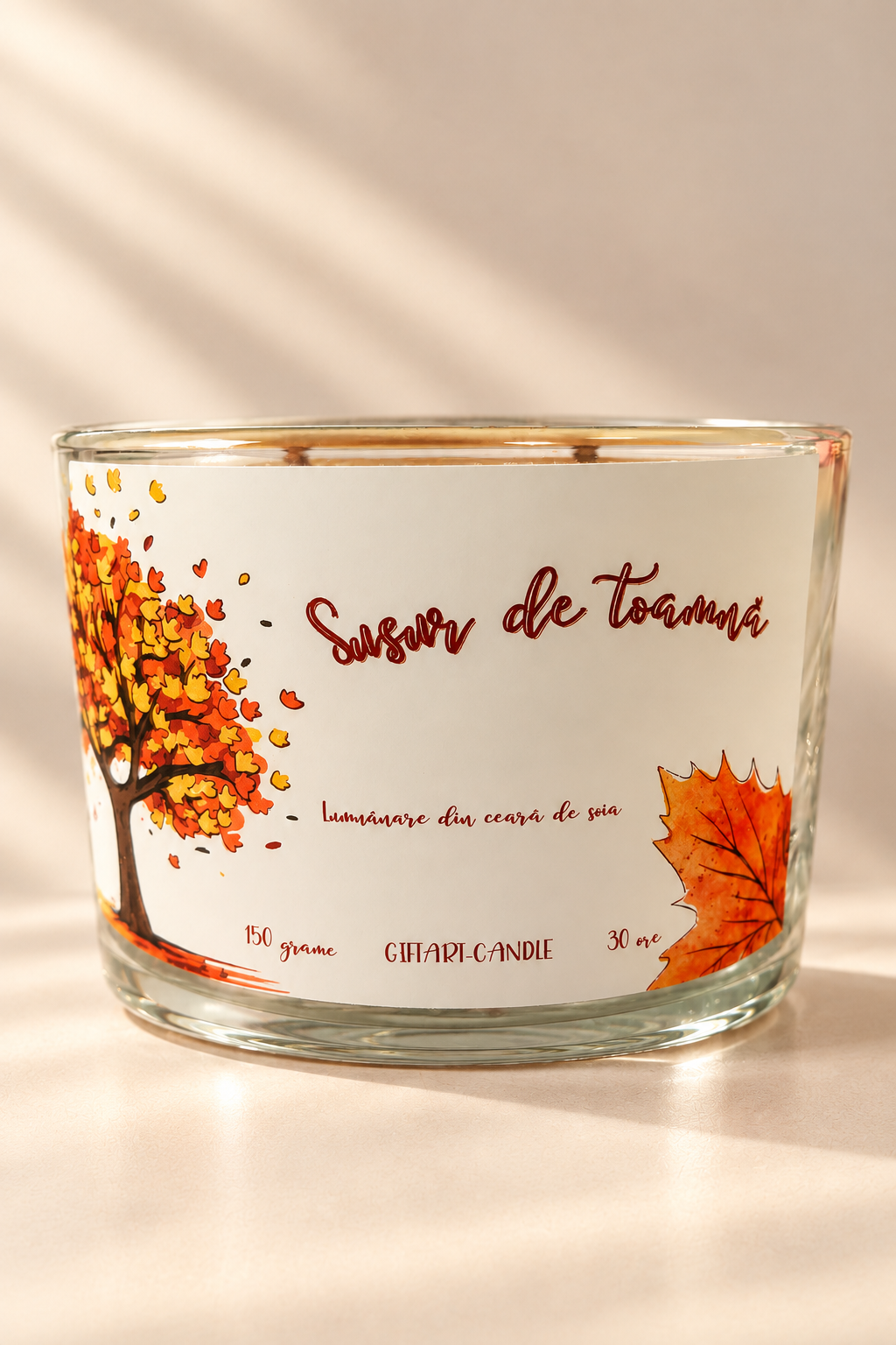 Lumânare parfumată - Susur de toamnă