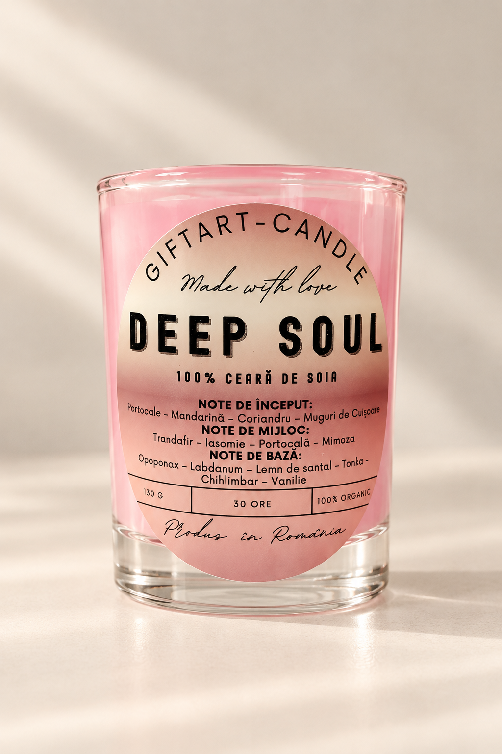 Scented candle - Deep Soul